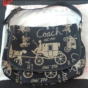 Large hobo coach purse